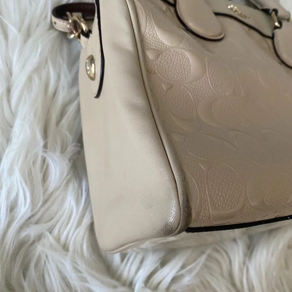 Vintage Coach Mini Bennett Satchel Patent Leather - Picture 6 of 6